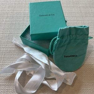 Tiffany & Co. Box, Pouch, & Ribbon